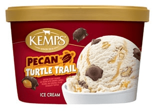 Kemps Old Fashioned Ice Cream Pecan Turtle Trail 3 units per case 48.0 oz