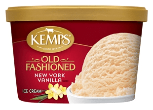 Kemps Old Fashioned Ice Cream New York Vanilla 3 units per case 48.0 oz