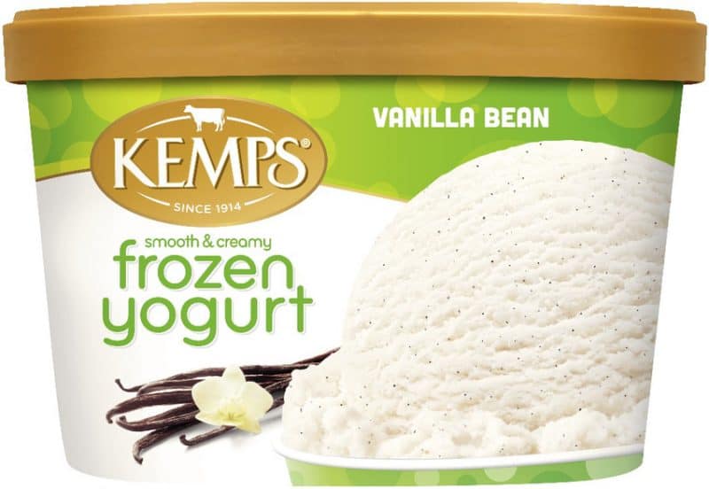 Kemps Low Fat Frozen Yogurt Vanilla Bean 3 units per case 48.0 oz