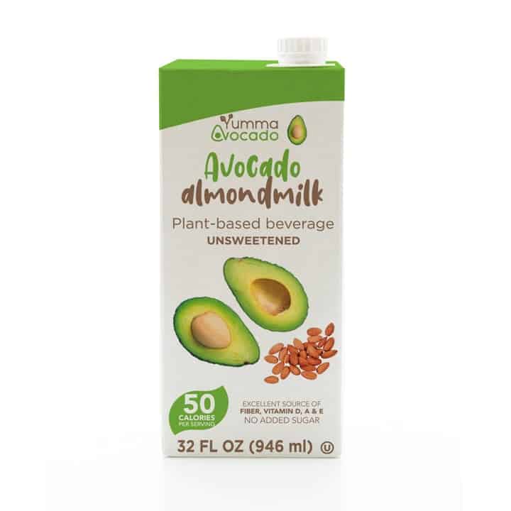 Yumma Avocado Avocado Almondmilk Unsweetened 6 units per case 32.0 oz