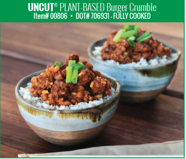 Before the Butcher Plant-Based Burger Crumble (Food Service) 4 units per case 10.0 lbs