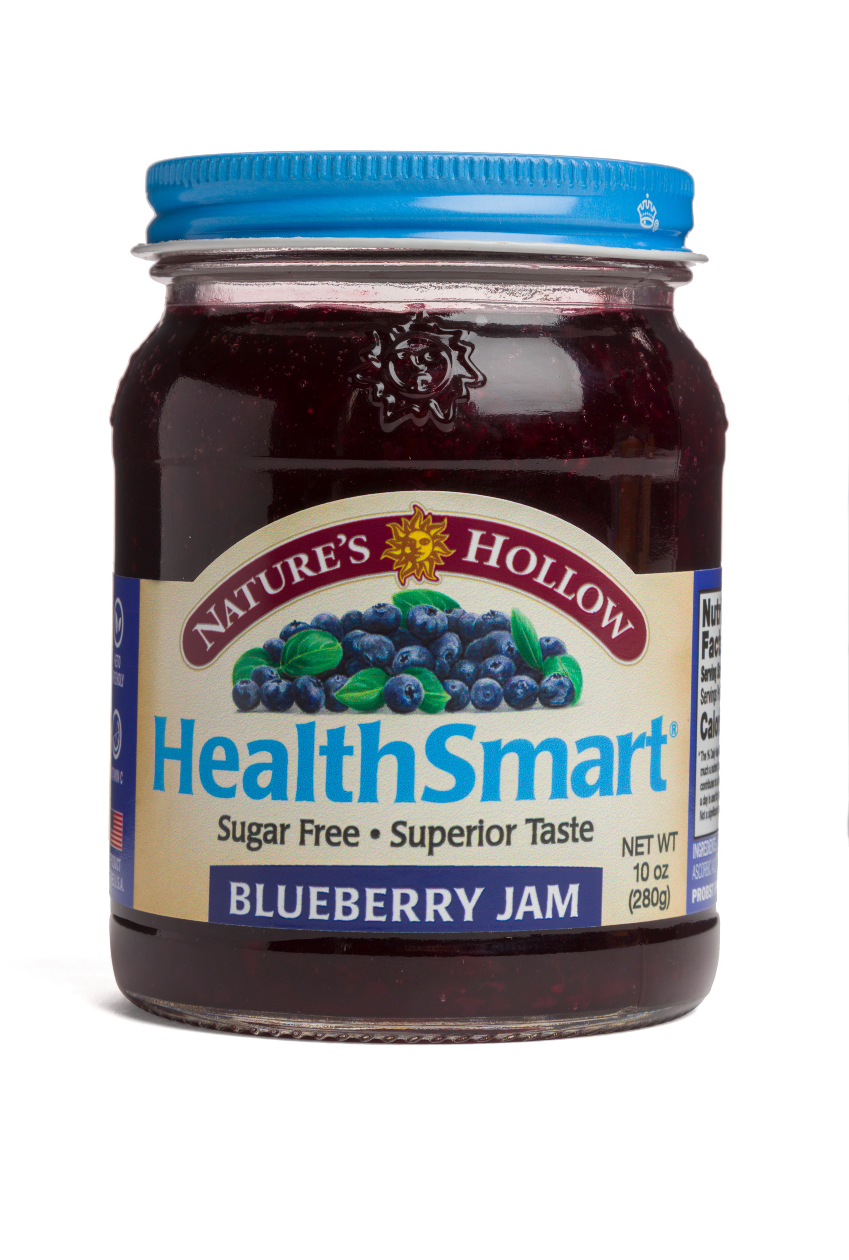 Nature's Hollow HealthSmart® Blueberry Jam 6 units per case 10.0 oz