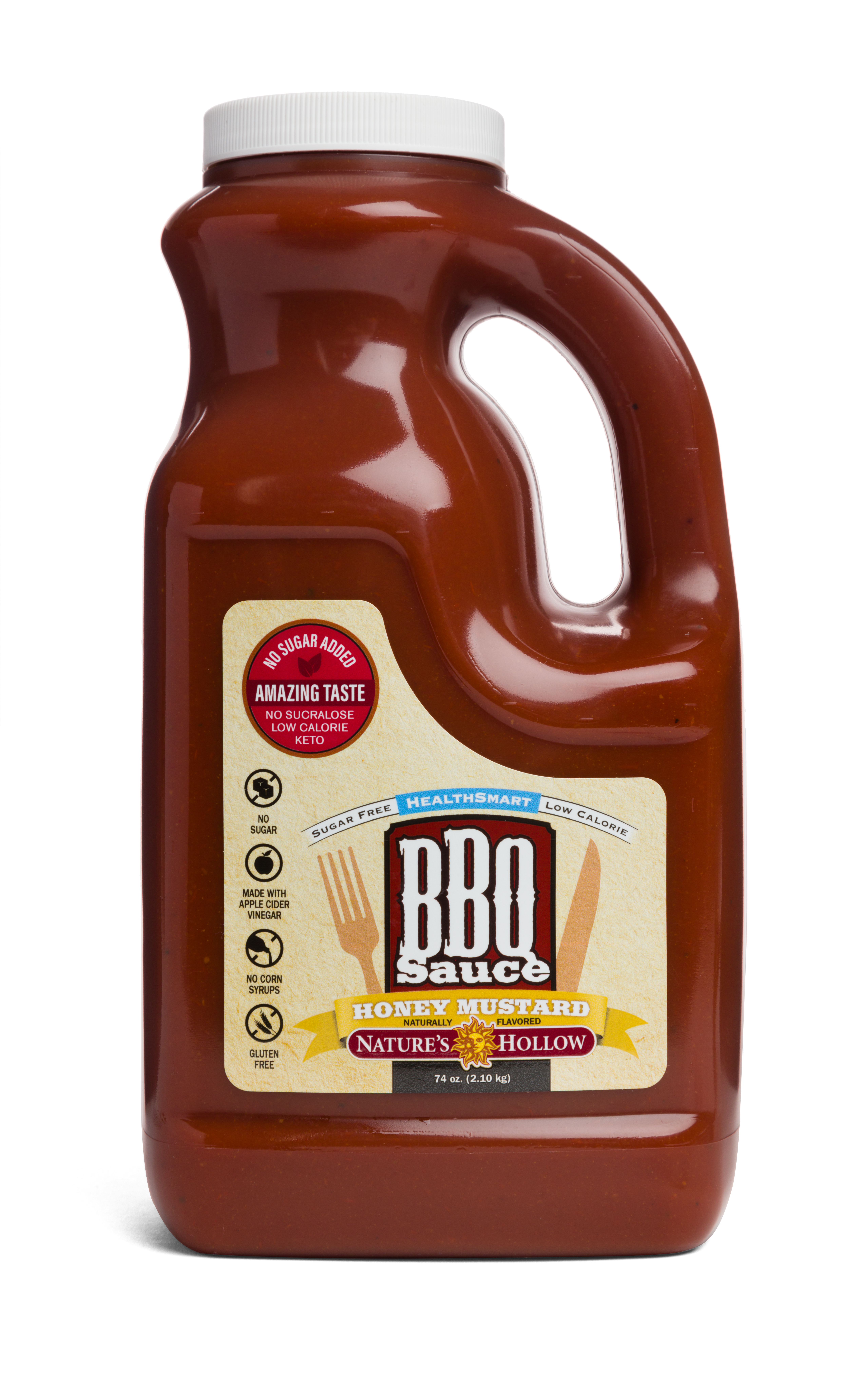 Nature's Hollow HealthSmart® Honey Mustard BBQ Sauce (Food Service) 6 units per case 74.0 oz