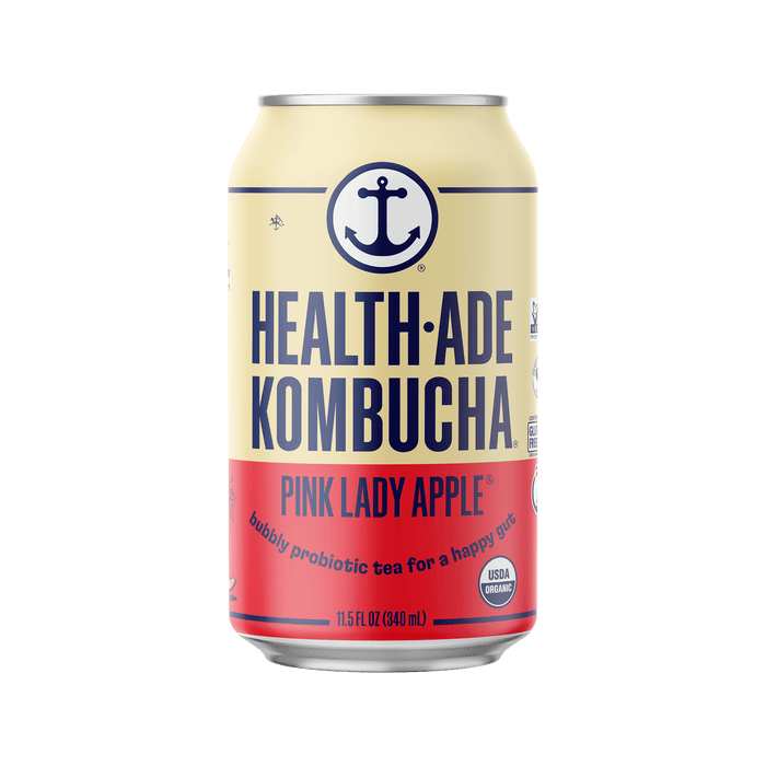 Health-Ade Pink Lady Apple Canned Kombucha 12 units per case 11.5 fl