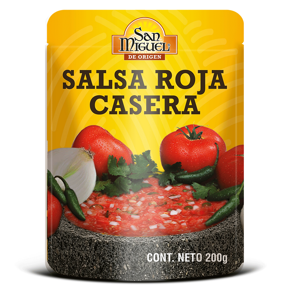 San Miguel Red Sauce Pouch 200 Gr 12 units per case 200 g