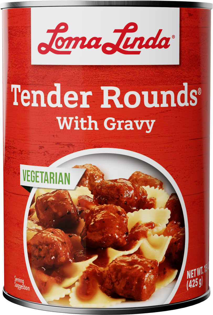 Loma Linda® Tender Rounds® with Gravy 12 units per case 15.0 oz