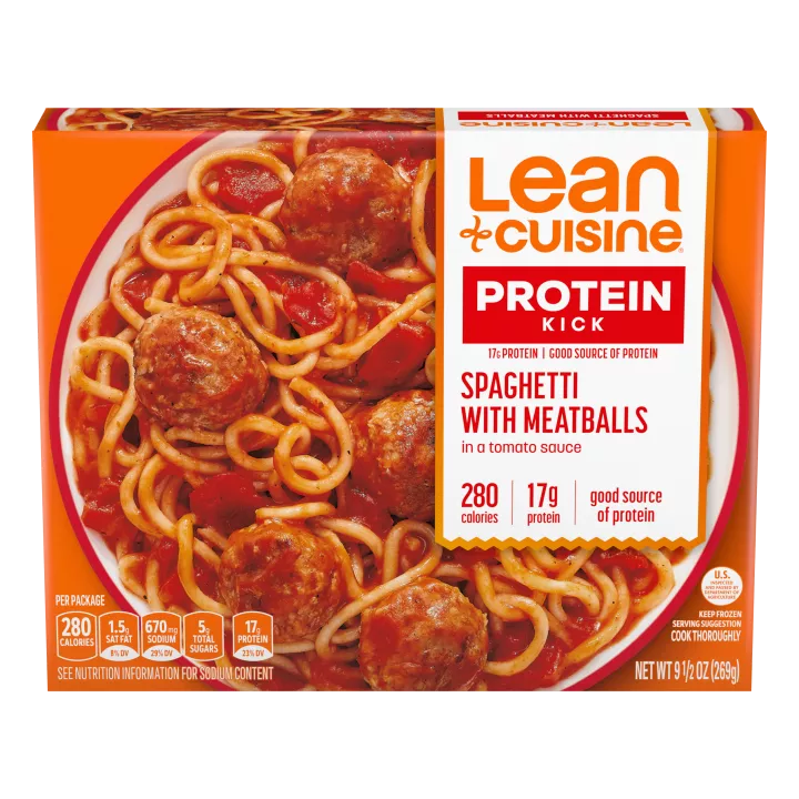 LEAN CUISINE Spaghetti with Meatballs 12 units per case 9.5 oz