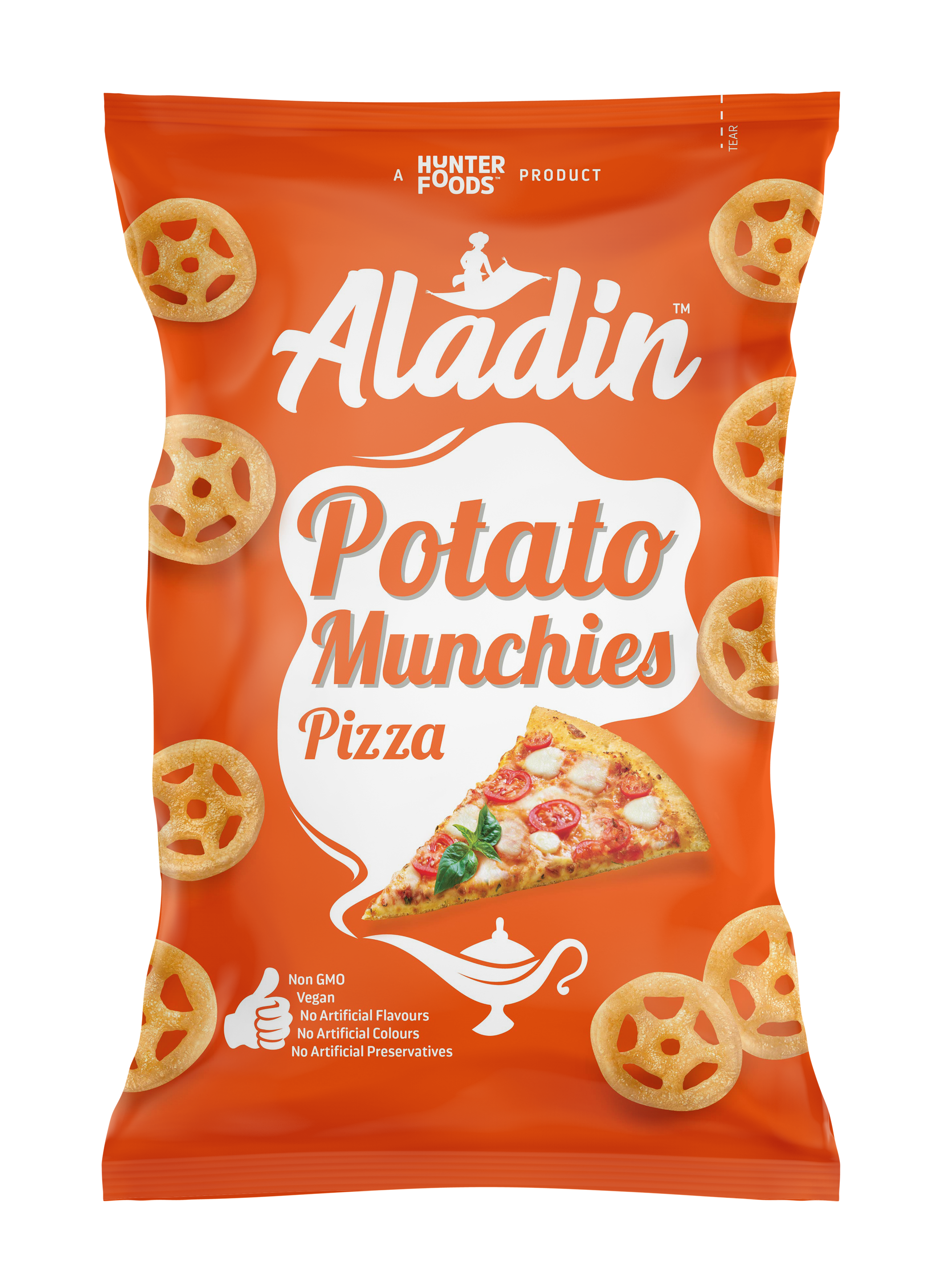 Aladin Potato Munchies Pizza 16 units per case 60 g