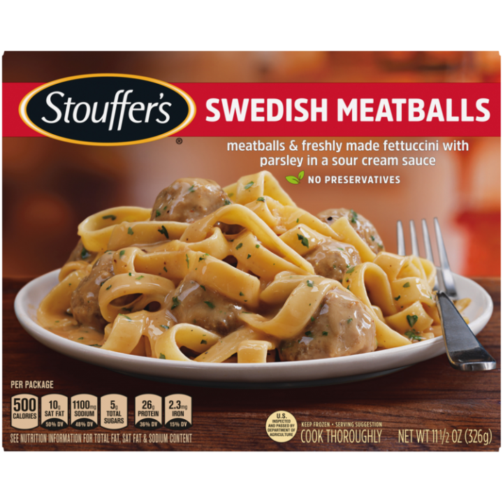 STOUFFER'S Swedish Meatballs 12 units per case 11.2 oz