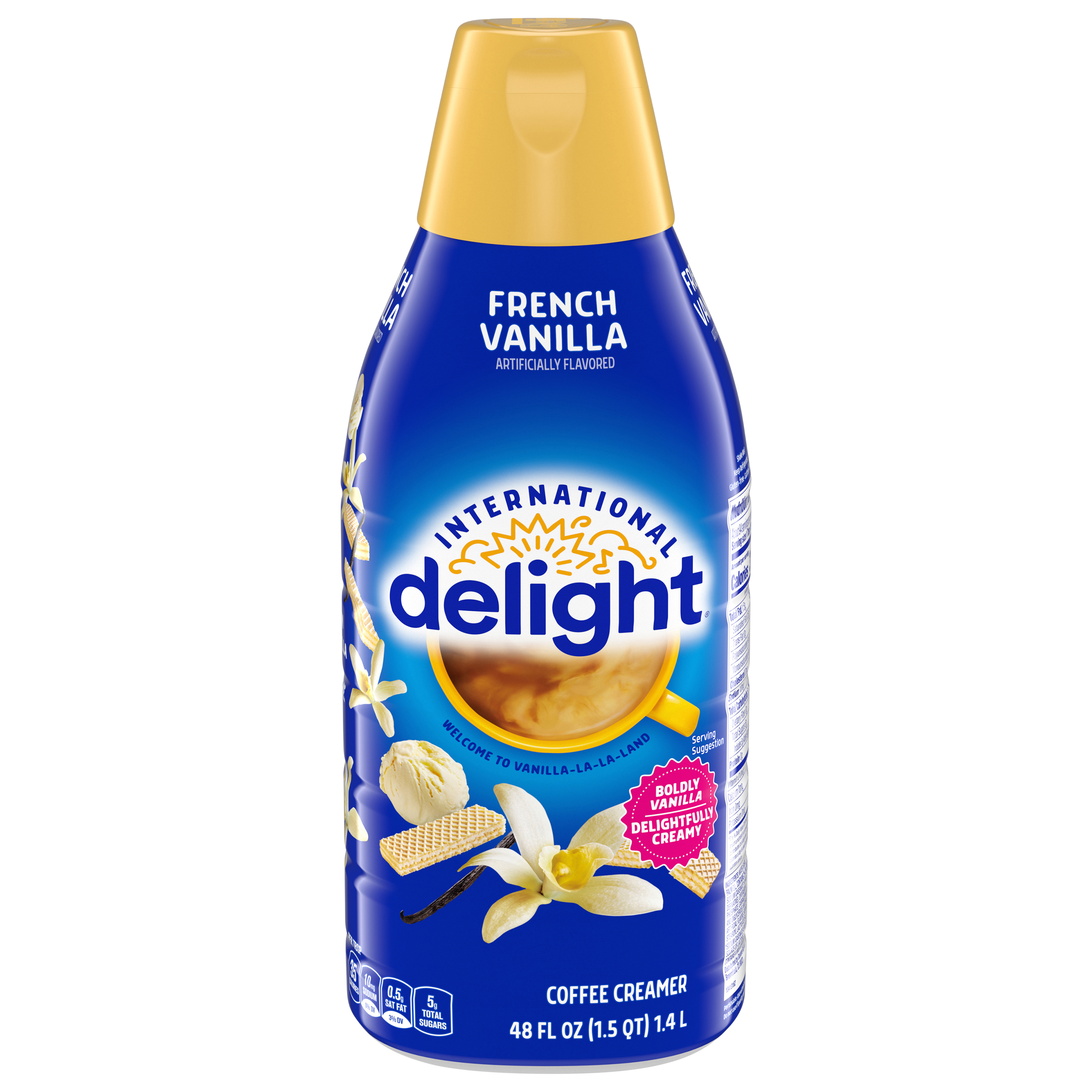 International Delight Coffee Creamer, French Vanilla 6 units per case 48.0 fl
