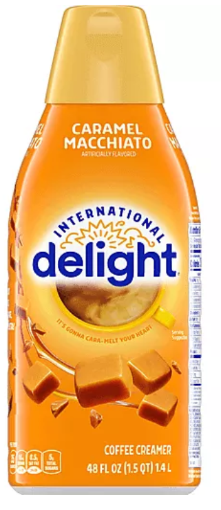 International Delight Coffee Creamer, Caramel Macchiato 6 units per case 48.0 fl