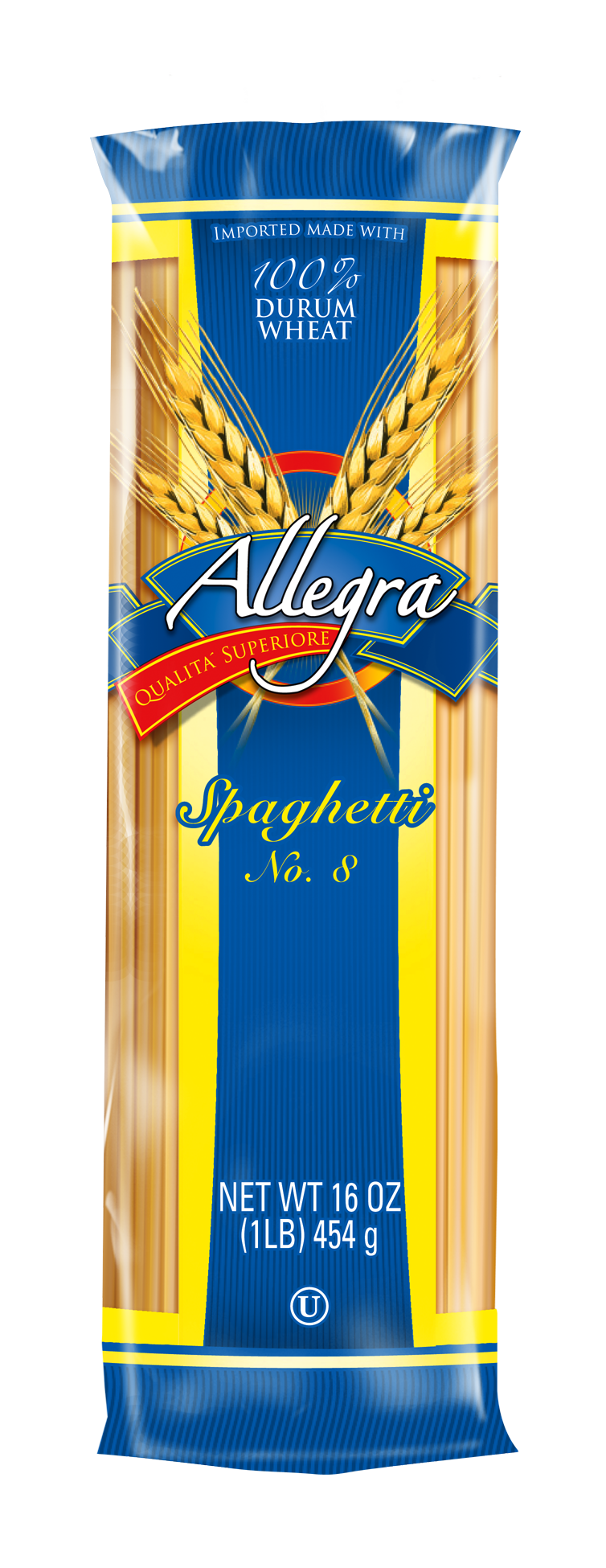 Allegra Spaghetti 12 units per case 454 g