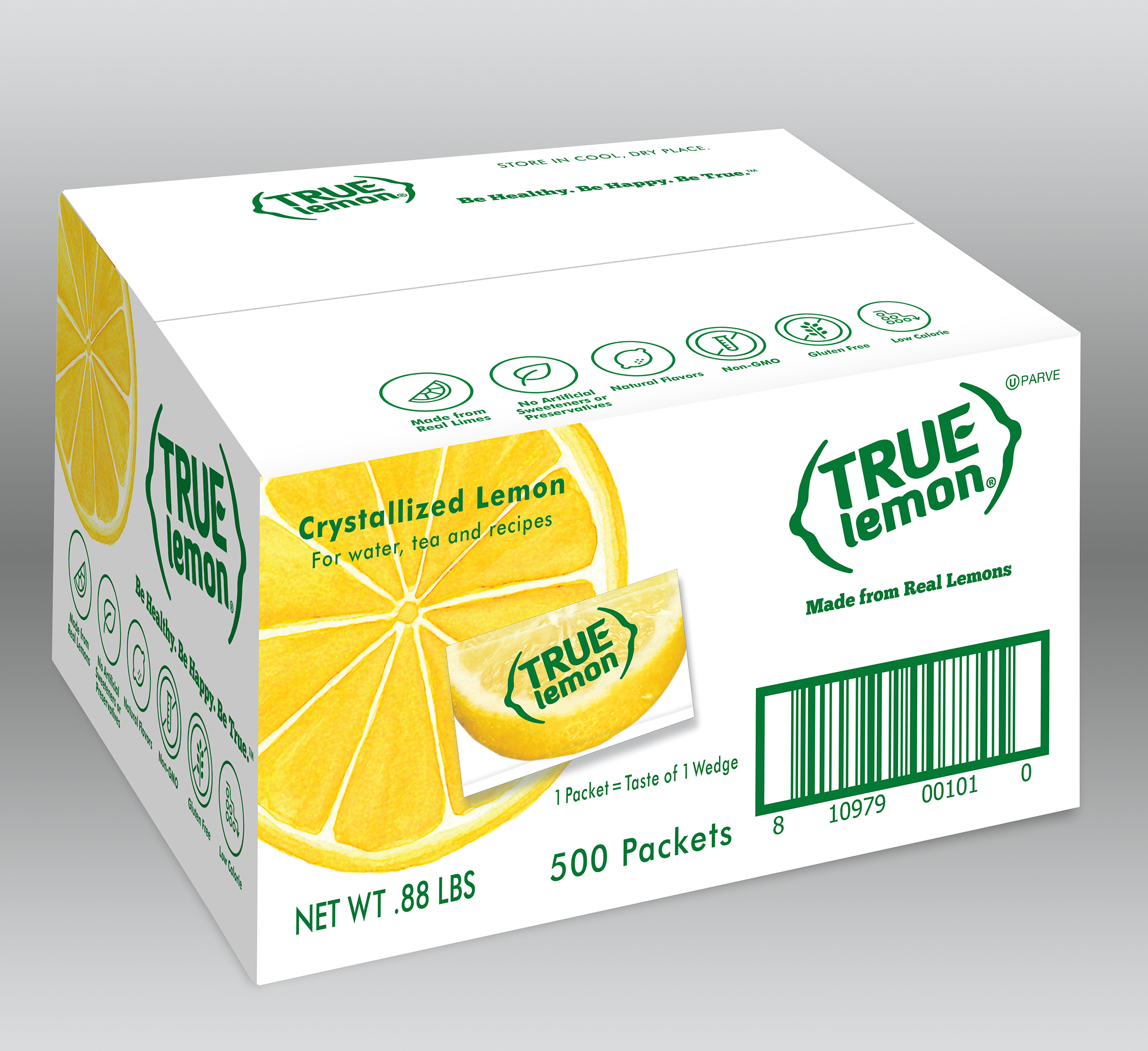 True Lemon Packet 500ct 1 units per case 0.1 oz