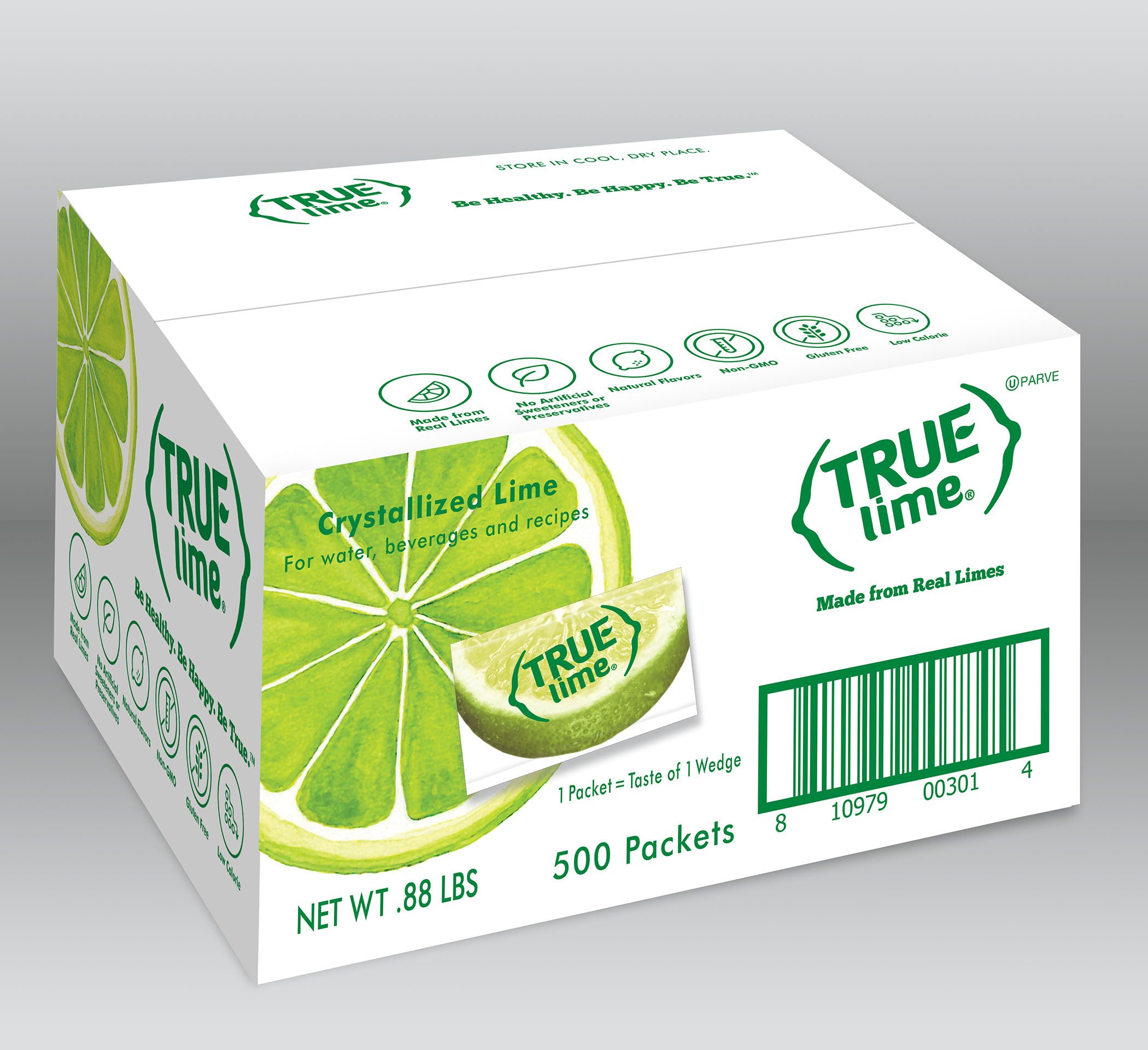 True Lime Packet 500ct 1 units per case 0.1 oz