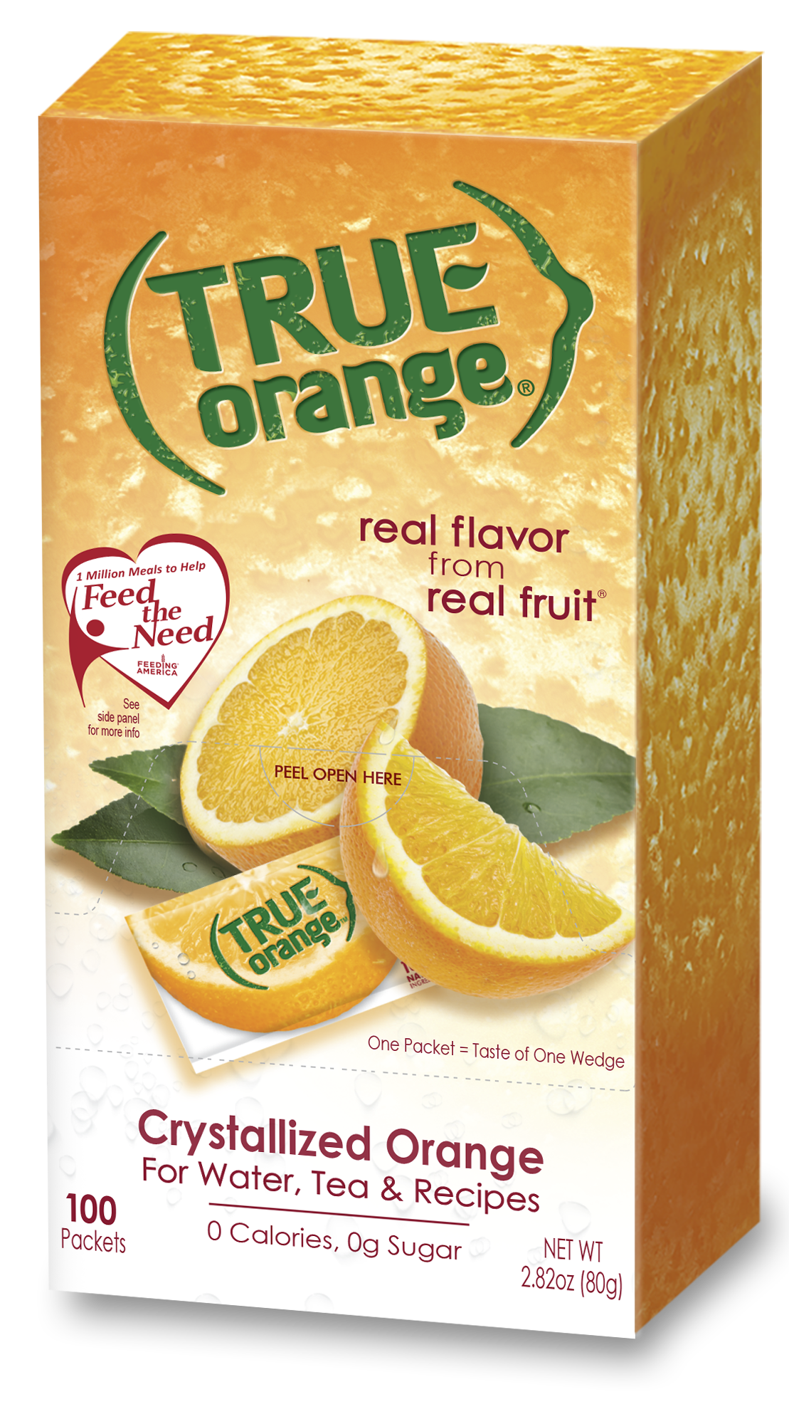 True Orange Packet Dispenser 12 units per case 2.9 oz