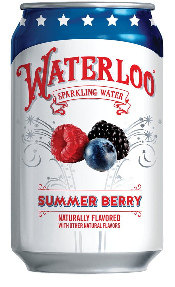 Waterloo Summer Berry Sparkling Water 2 innerpacks per case 144.0 fl