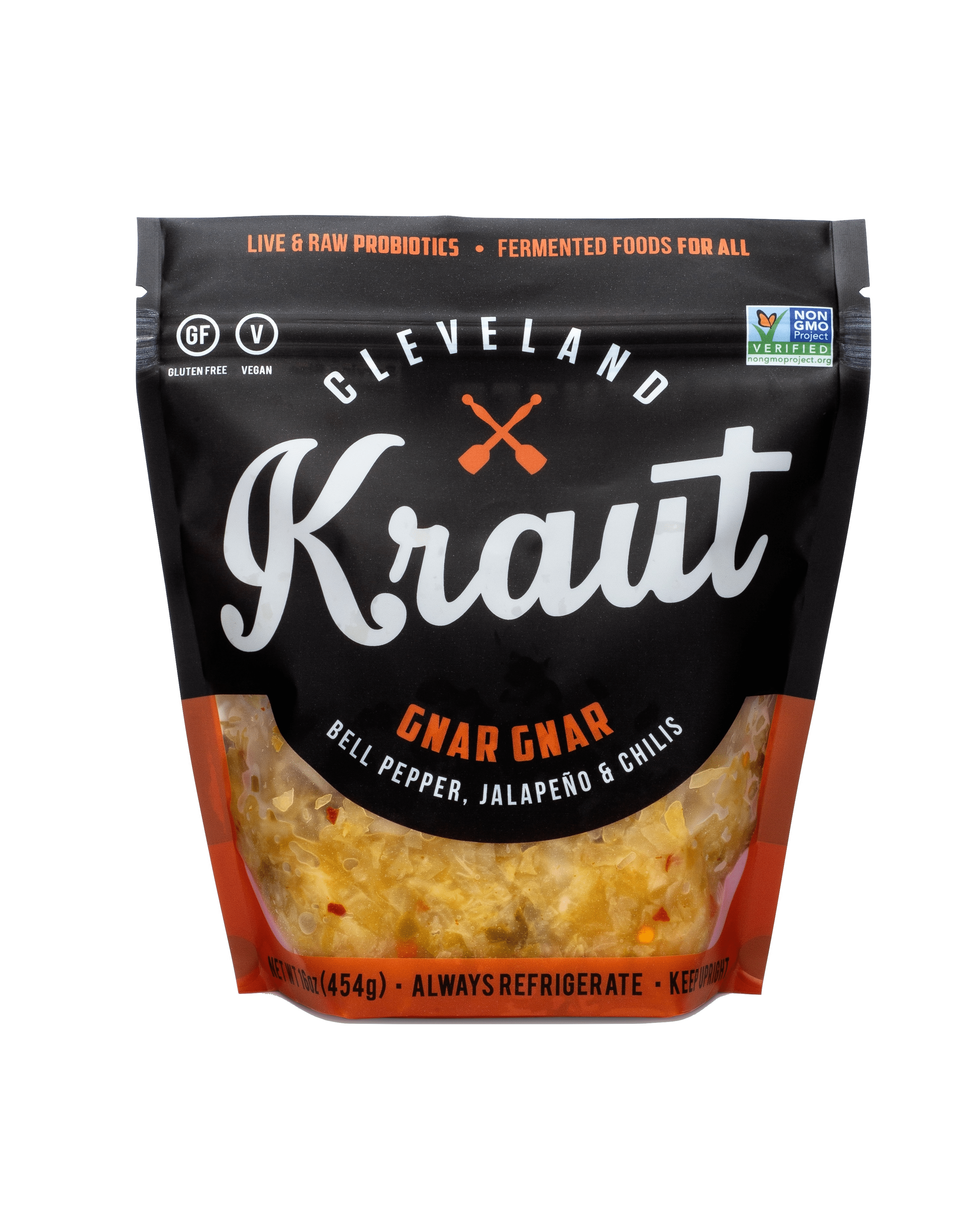 Cleveland Kitchen Gnar Gnar Kraut (6/16 oz, Retail 6 units per case 16.0 oz