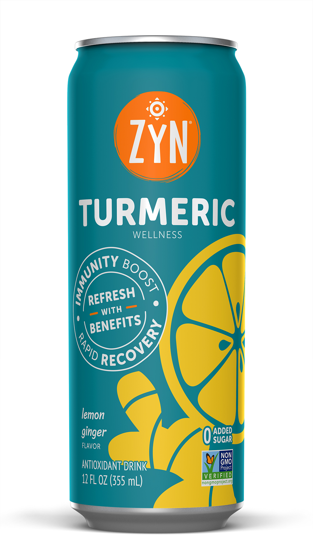 ZYN Immunity & Recovery Drinks - Lemon Ginger 6 units per case 12.0 fl