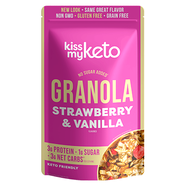 ''Kiss My Keto, Granola Strawberry & Vanilla'' 6 units per case 9.5 oz